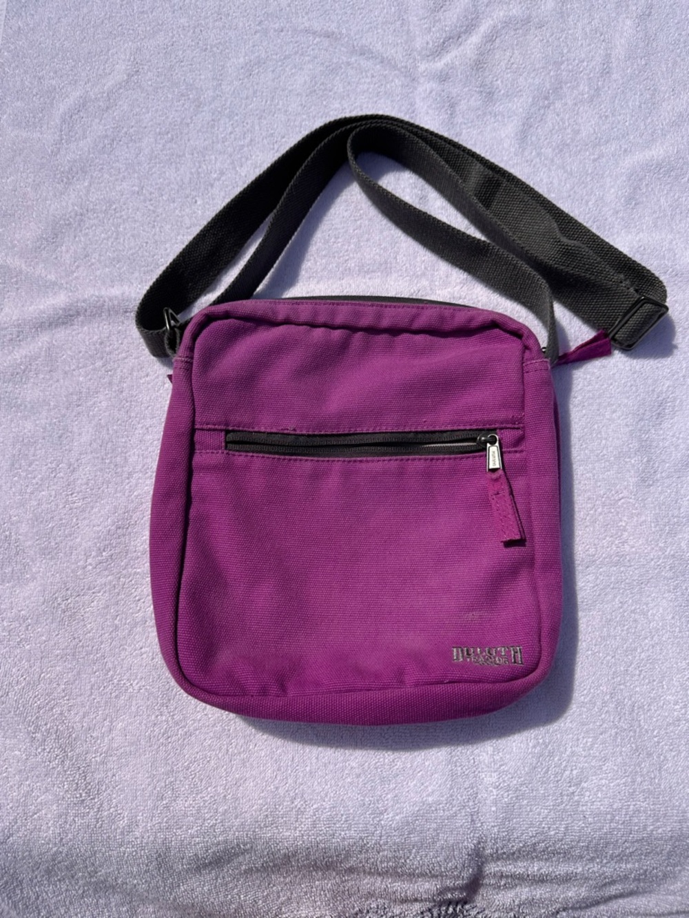 Duluth Trading Purple Crossbody Shoulder Bag